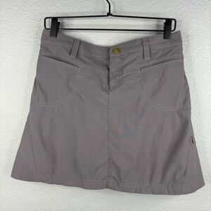 Athleta Gray Mini Skirt